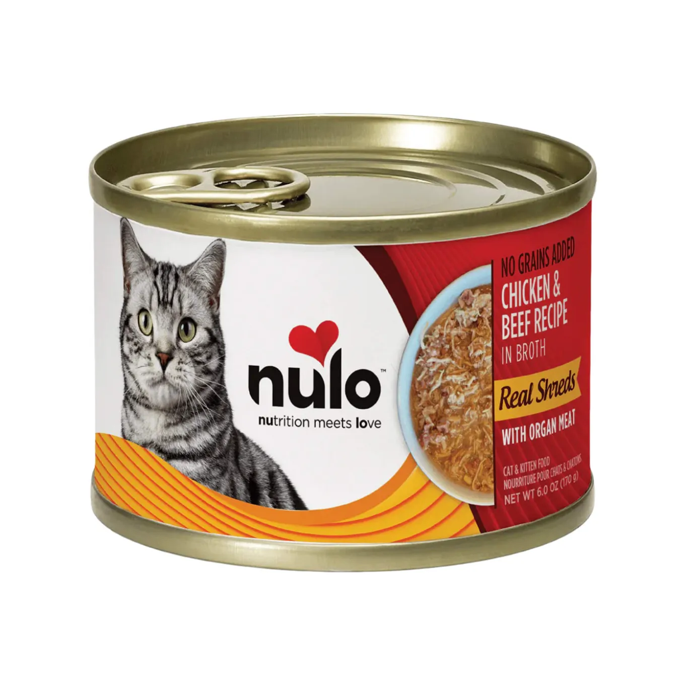 Nulo Real Shreds with Organ Meat Wet Cat Food