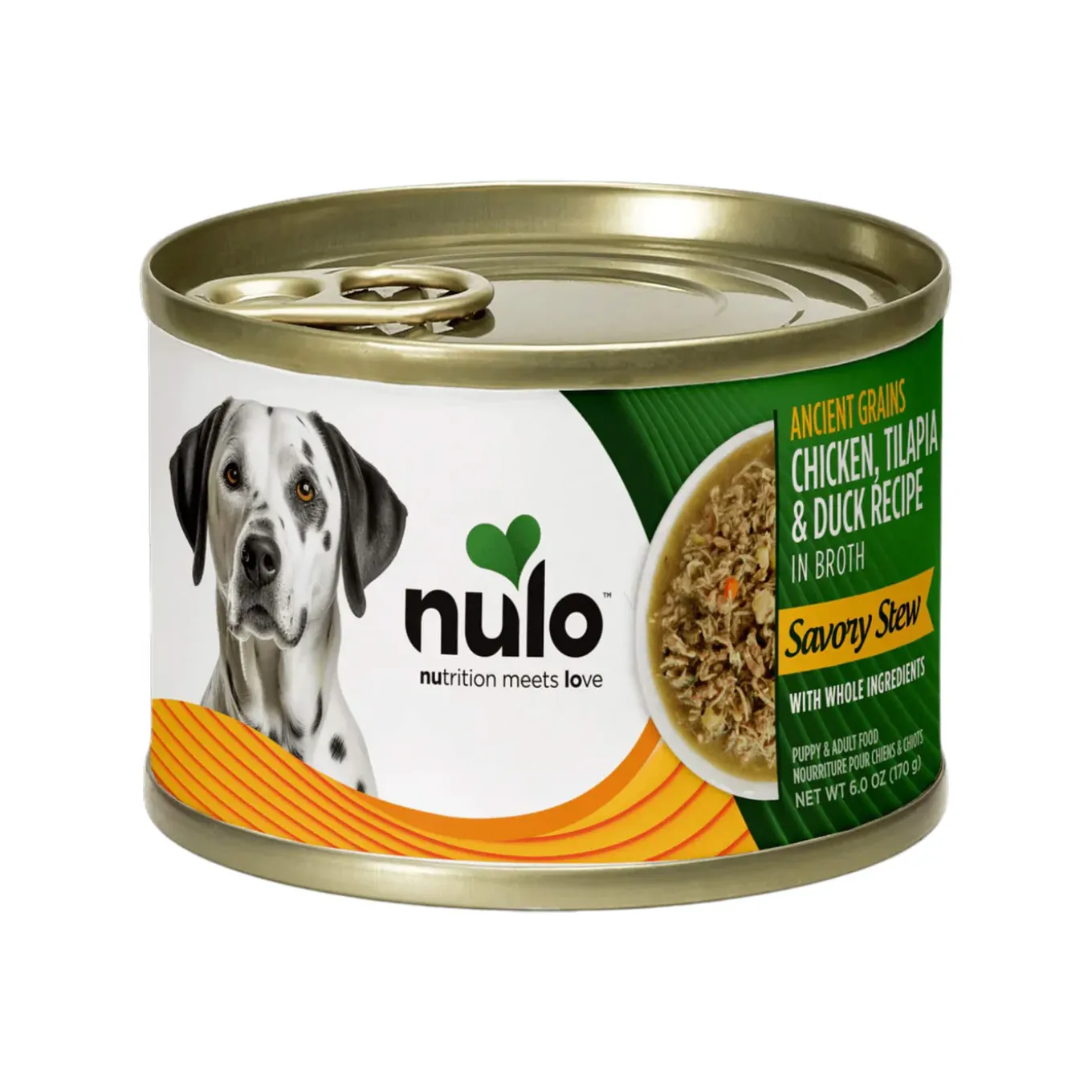Nulo Ancient Grain Savory Stew Canned Dog Food 6 oz (Case of 8)
