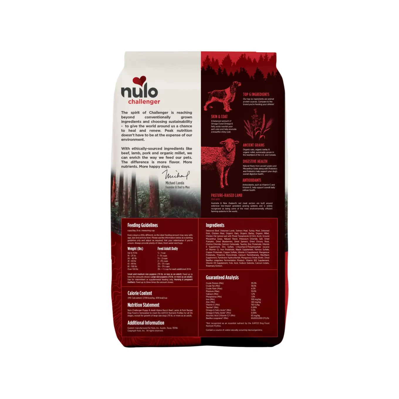 Nulo Challenger High-Meat Adult & Puppy Dry Dog Food