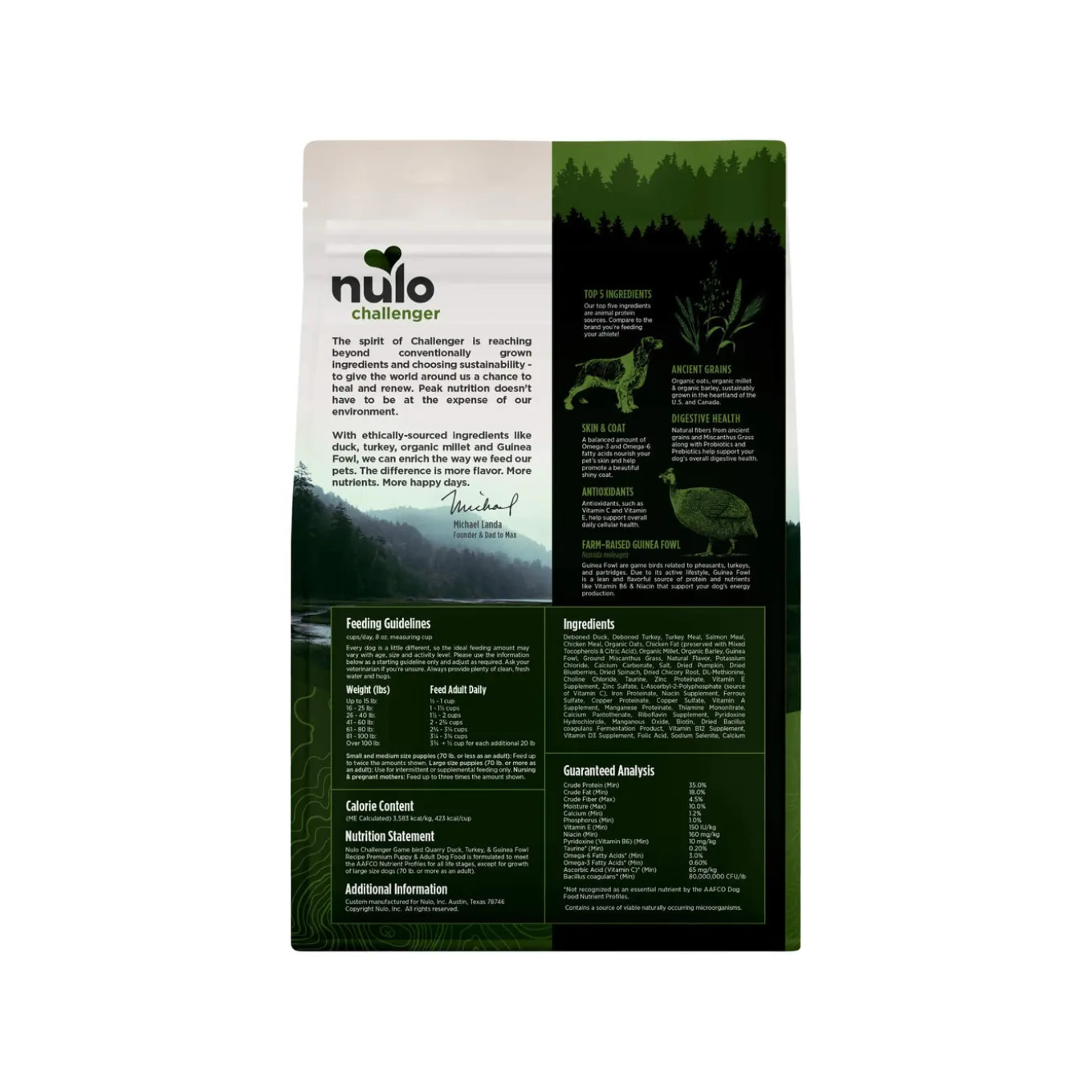 Nulo Challenger High-Meat Adult & Puppy Dry Dog Food