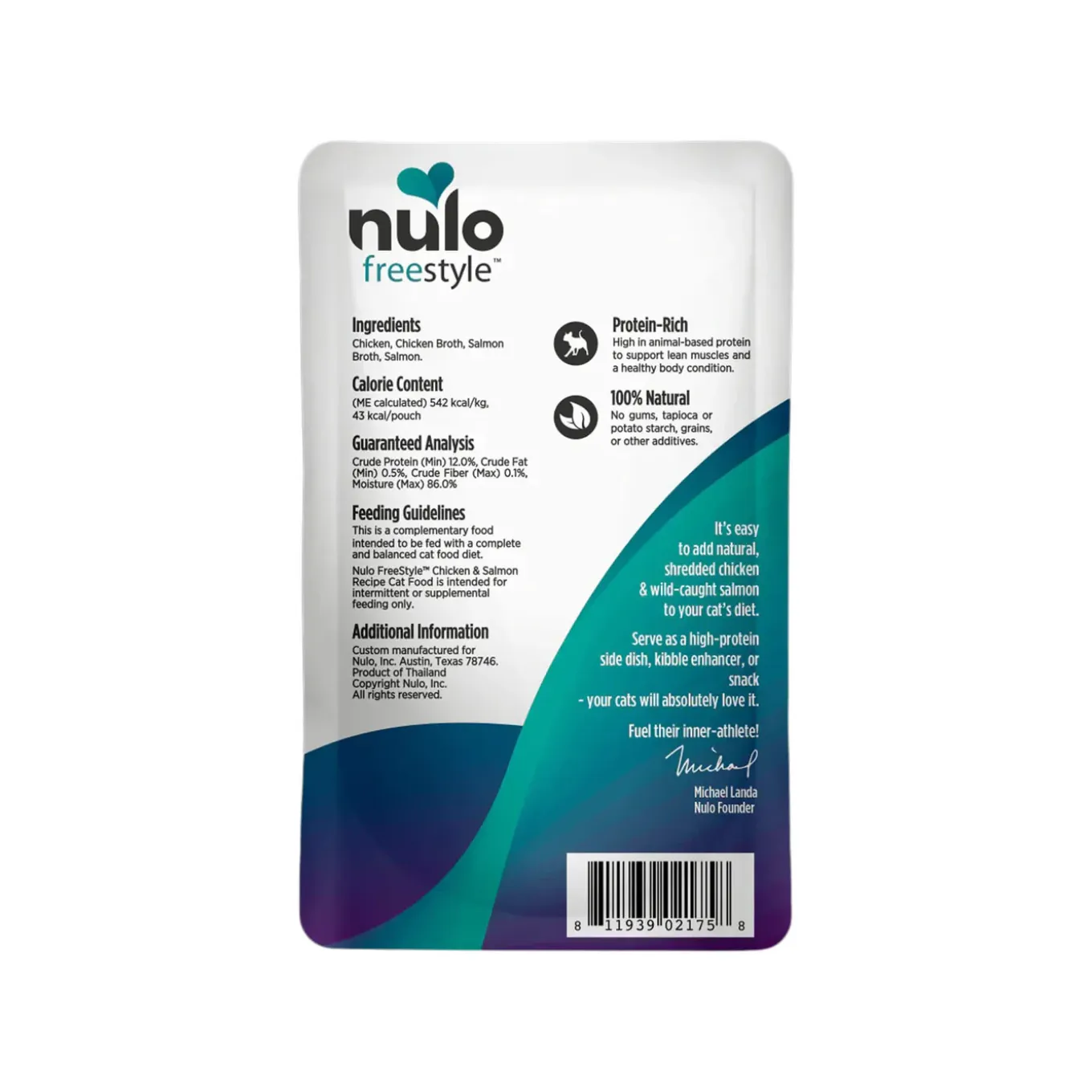 Nulo Freestyle Limited Ingredient Cat Food Topper 2.8 oz (Case of 24)