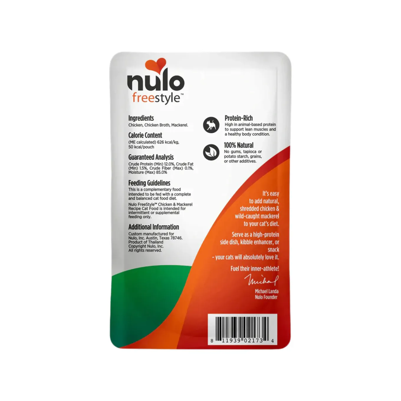 Nulo Freestyle Limited Ingredient Cat Food Topper 2.8 oz (Case of 24)
