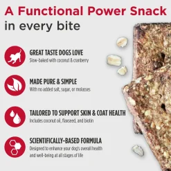 Nulo Functional Granola Bar Immunity Daily Defense Dog Treats
