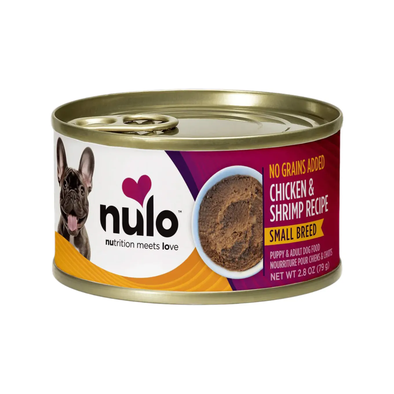 Nulo Small Breed Pate Canned Dog Food 2.8 oz ( Case of 12)
