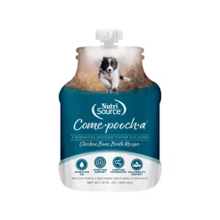 Nutrisource Come-pooch-a Bone Broth Dog Food Topper