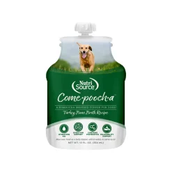 Nutrisource Come-pooch-a Bone Broth Dog Food Topper