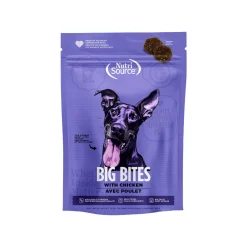 Nutrisource Big Bites Soft & Chewy Dog Treats