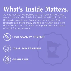 Nutrisource Grain Free Little Bites Soft & Chewy Dog Treats