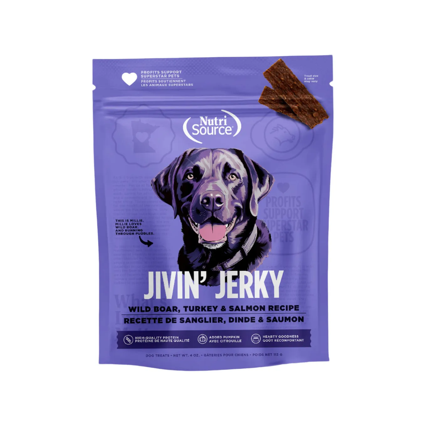 Nutrisource Jivin' Jerky Dog Treats