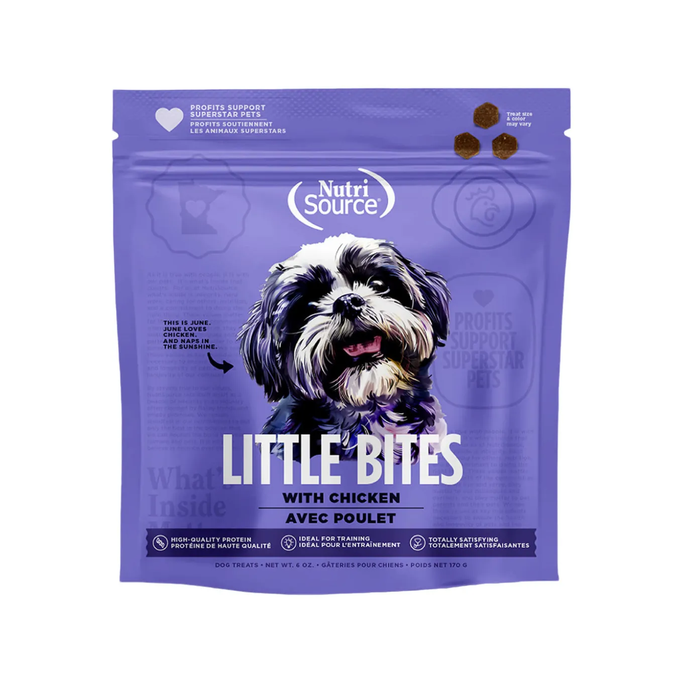 Nutrisource Little Bites Soft & Chewy Dog Treats