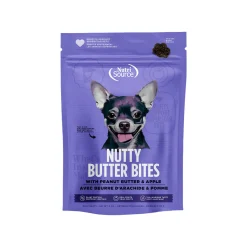 Nutrisource Nutty Butter Bites Plant Protein Dog Treats