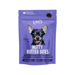 Nutrisource Nutty Butter Bites Plant Protein Dog Treats