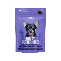 Nutrisource Nutty Butter Bites Plant Protein Dog Treats