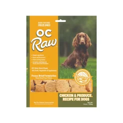 OC Raw Freeze Dried Sliders Dog Food