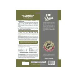 OC Raw Freeze Dried Sliders Dog Food