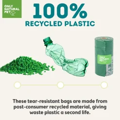 Only Natural Pet 100% Post-Consumer Recycled Unscented Dog Poop Bags