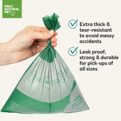 Only Natural Pet 100% Post-Consumer Recycled Unscented Dog Poop Bags