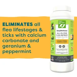 Only Natural Pet All-in-One Flea Remedy Powder for Dogs & Cats 8oz