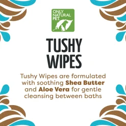 Only Natural Pet Bamboo Tushy Wipes for Dogs