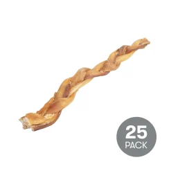 Only Natural Pet Braided Bully Sticks for Dogs