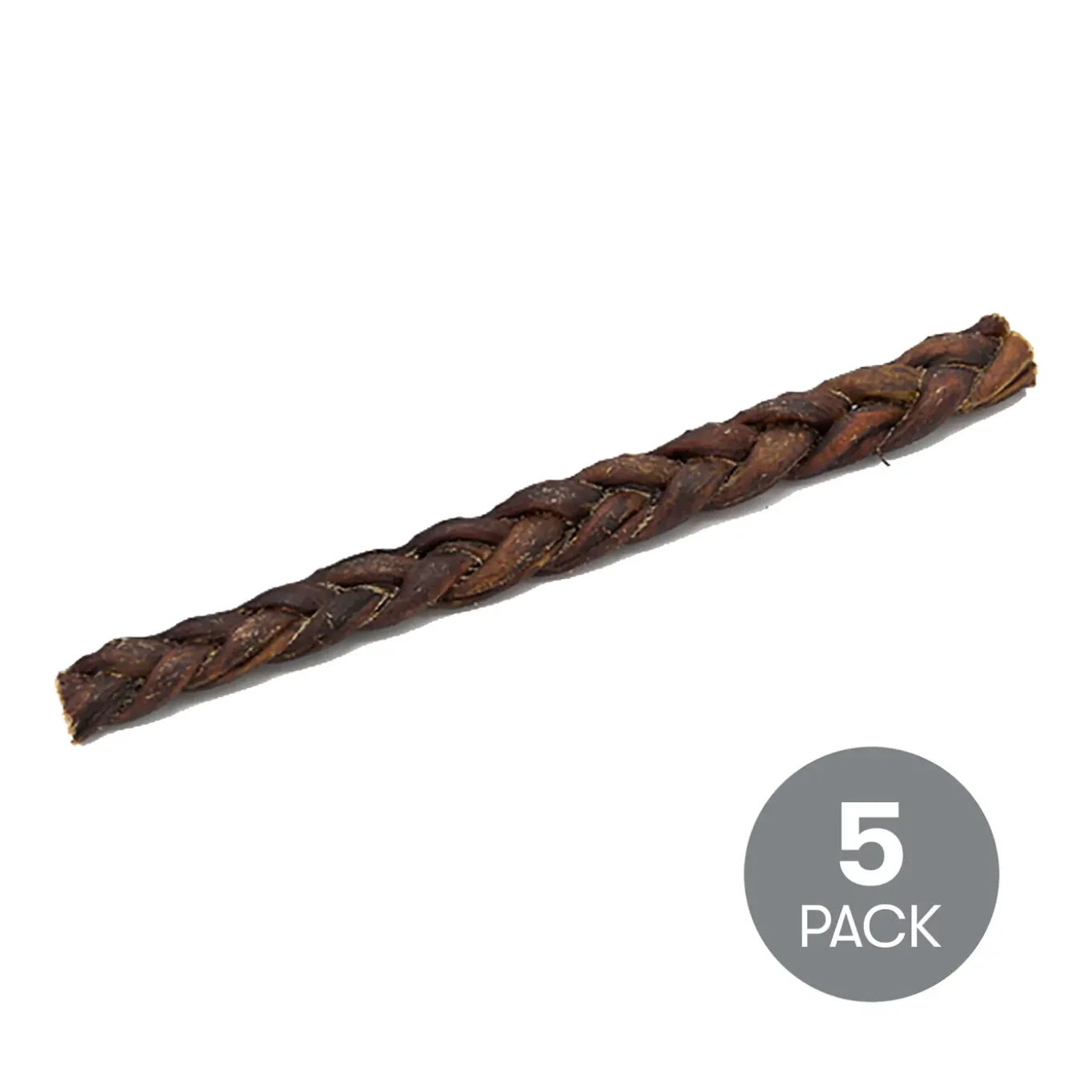 Only Natural Pet Collagen Braided Beef Stick 5 Inch Dog Chew