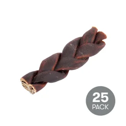 Only Natural Pet Collagen Braided Beef Stick 5 Inch Dog Chew