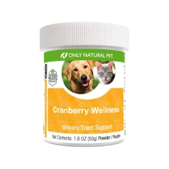 Only Natural Pet Cranberry Wellness Extract Supplement for Dogs & Cats