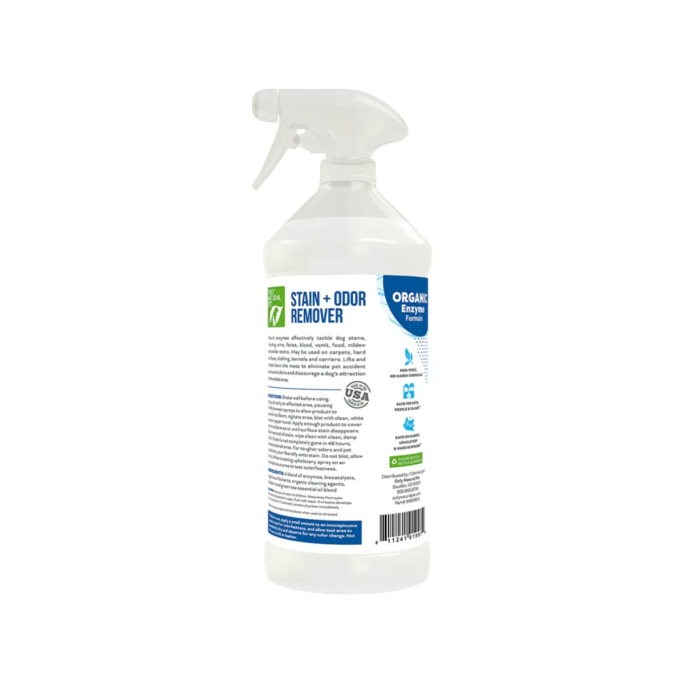 Only Natural Pet Dog Stain & Odor Remover Spray 32 oz