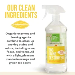 Only Natural Pet Dog Urine Stain & Odor Destroyer Probiotic Spray for Dogs 32 oz