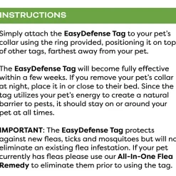 Only Natural Pet Easy Defense Flea & Tick Tag for Dogs & Cats