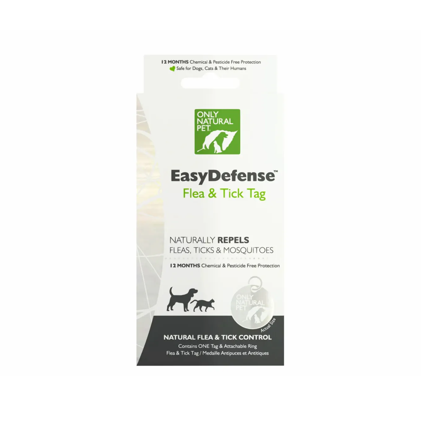 Only Natural Pet Easy Defense Flea & Tick Tag for Dogs & Cats Promo