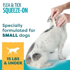Only Natural Pet EasyDefense Herbal Squeeze-On Flea & Tick Repellent for Dogs