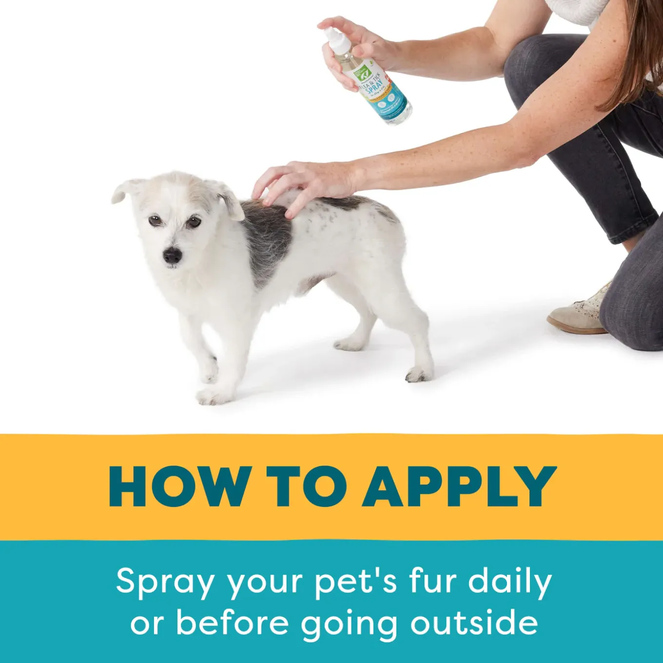 Only Natural Pet EasyDefense Flea & Tick Spray for Dogs & Cats