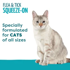 Only Natural Pet EasyDefense Herbal Squeeze-On Flea Treatment for Cats