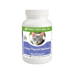 Only Natural Pet Feline Thyroid Wellness Support Supplement for Cats