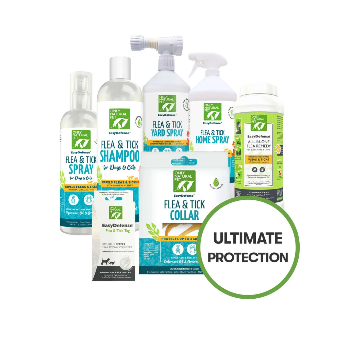 Only Natural Pet Flea & Tick Kits for Cats