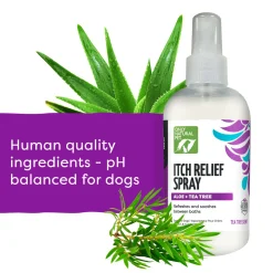Only Natural Pet Itch Relief Spray with Aloe + Tea Tree for Dogs