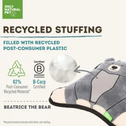 Only Natural Pet Mountain Friends Recycled Plush Dog Toys