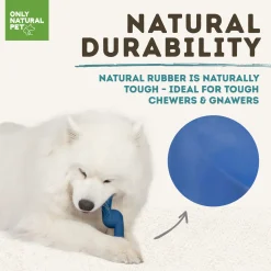 Only Natural Pet Natural Rubber Bond Building Fetch and Tug Dog Toys