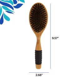 Only Natural Pet Pin Bristle Brush with Bamboo Handle for Dogs