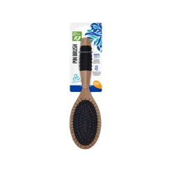 Only Natural Pet Pin Brush with Bamboo Handle for Dogs