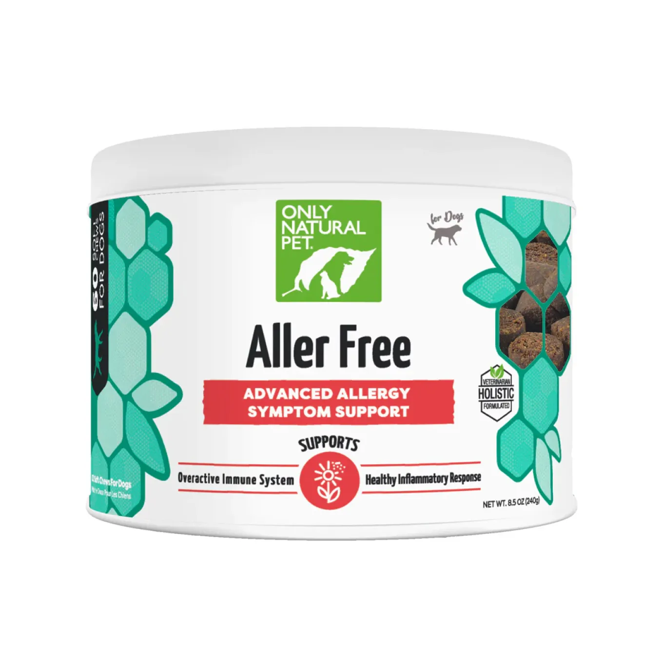 Only Natural Pet Aller Free Advanced Support Allergy Supplement for Dogs