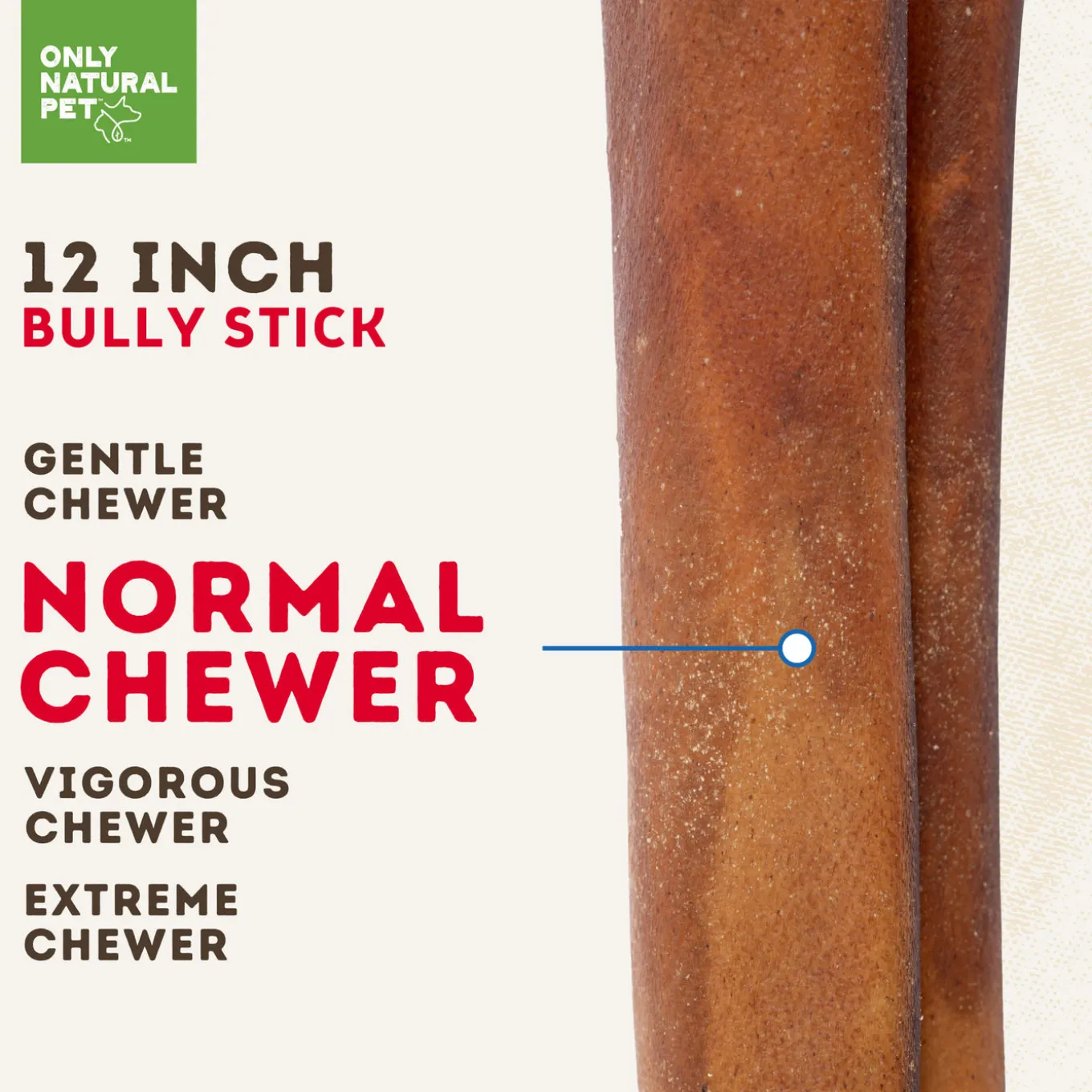 Only Natural Pet Free Range Bully Sticks for Dogs