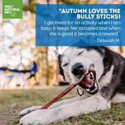 Only Natural Pet Free Range Bully Sticks for Dogs