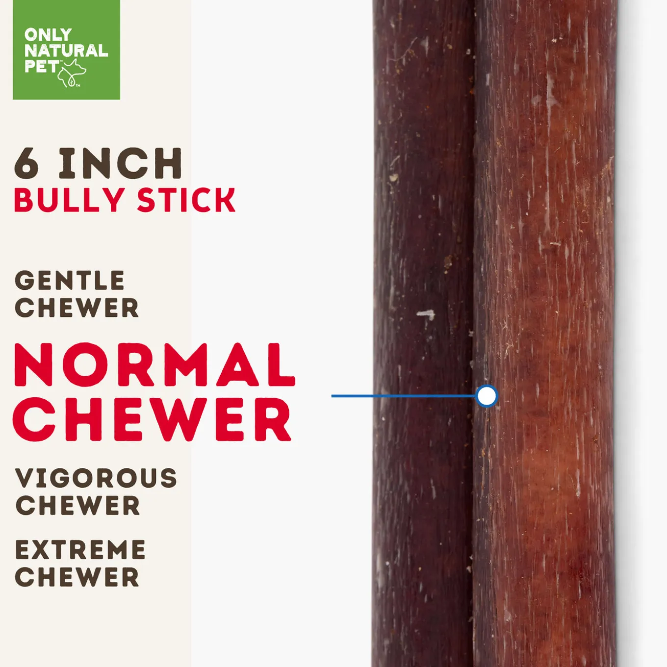 Only Natural Pet Free Range Bully Sticks for Dogs