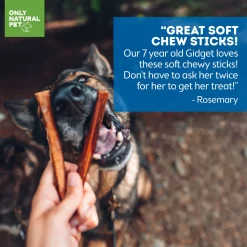 Only Natural Pet Free Range Soft Easy Chew Sticks for Puppies & Senior Dogs