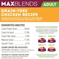 Only Natural Pet MaxBlends Grain-Free Dehydrated Dog Food