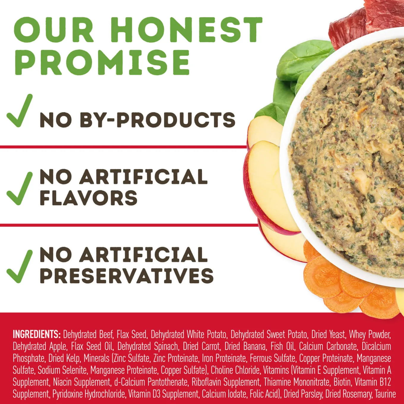 Only Natural Pet MaxBlends Grain-Free Dehydrated Dog Food