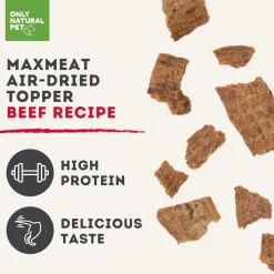 Only Natural Pet MaxMeat Air Dried Dog Treat & Food Topper