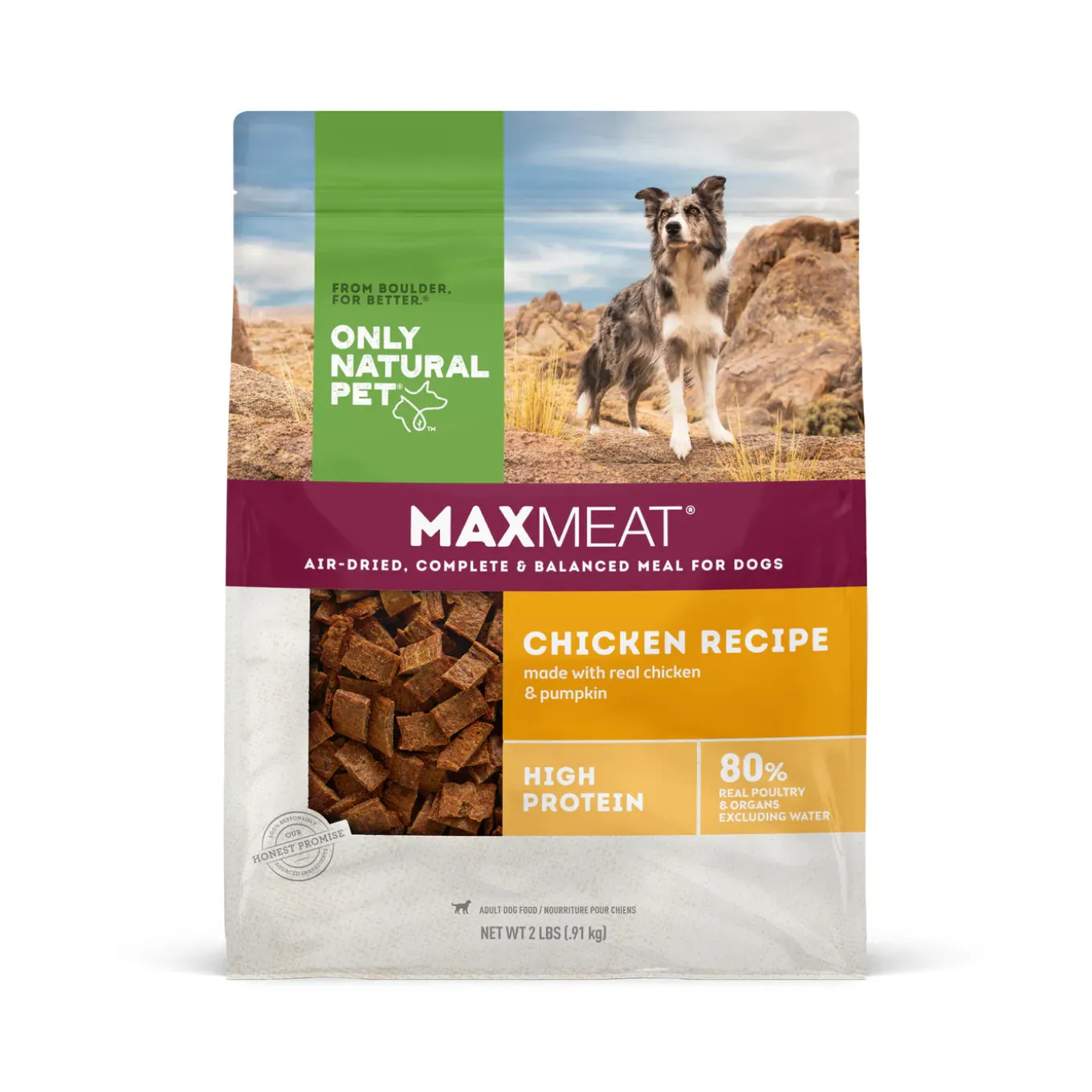 Only Natural Pet MaxMeat Air Dried Dog Food Recipe